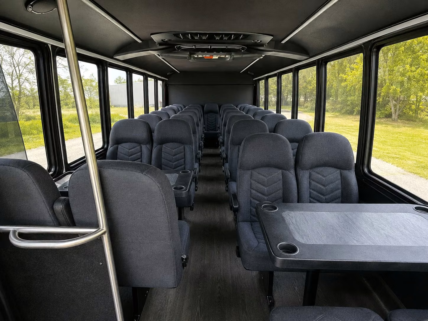 20 passenger minibus inside