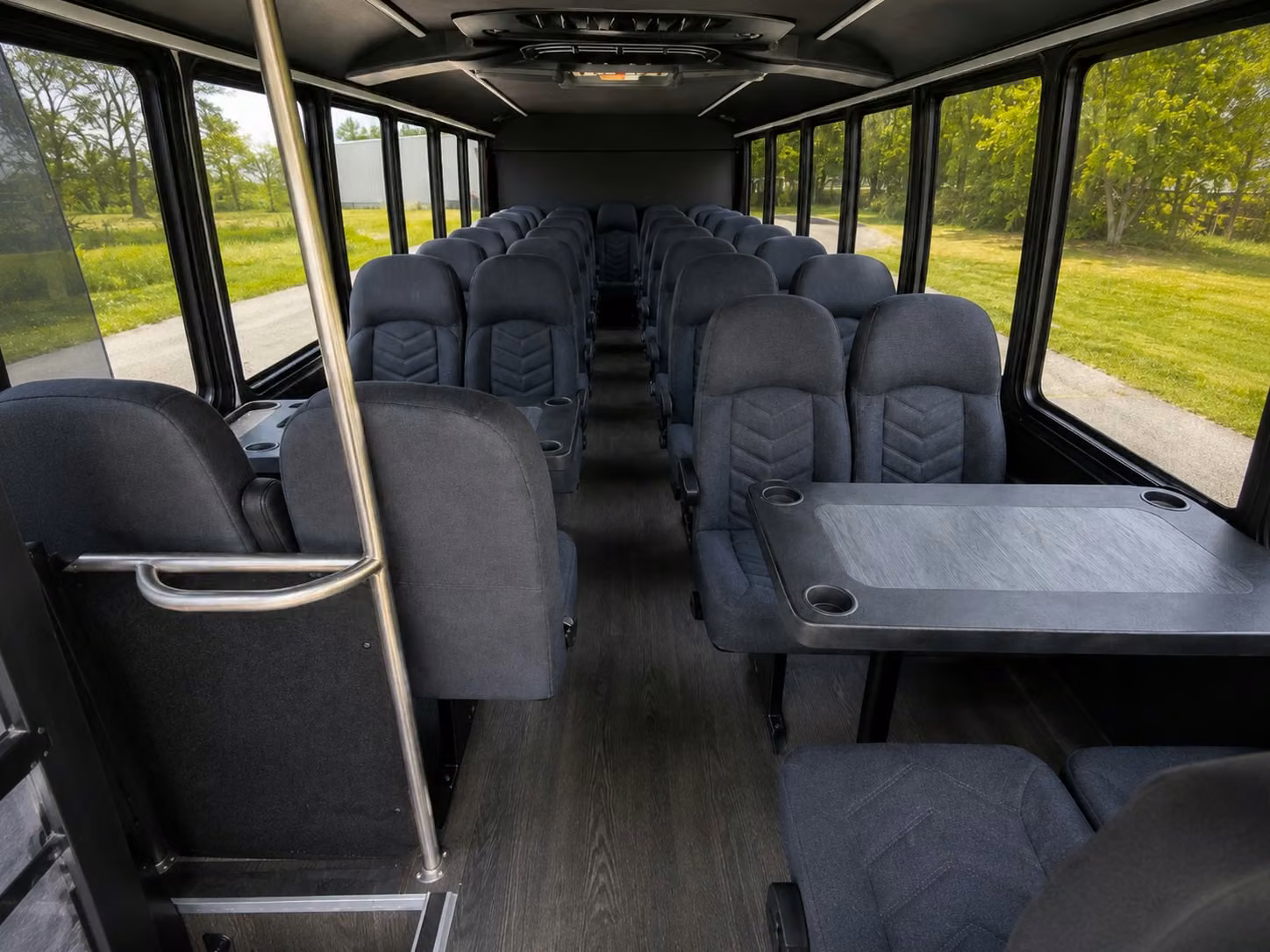 20 passenger minibus interior