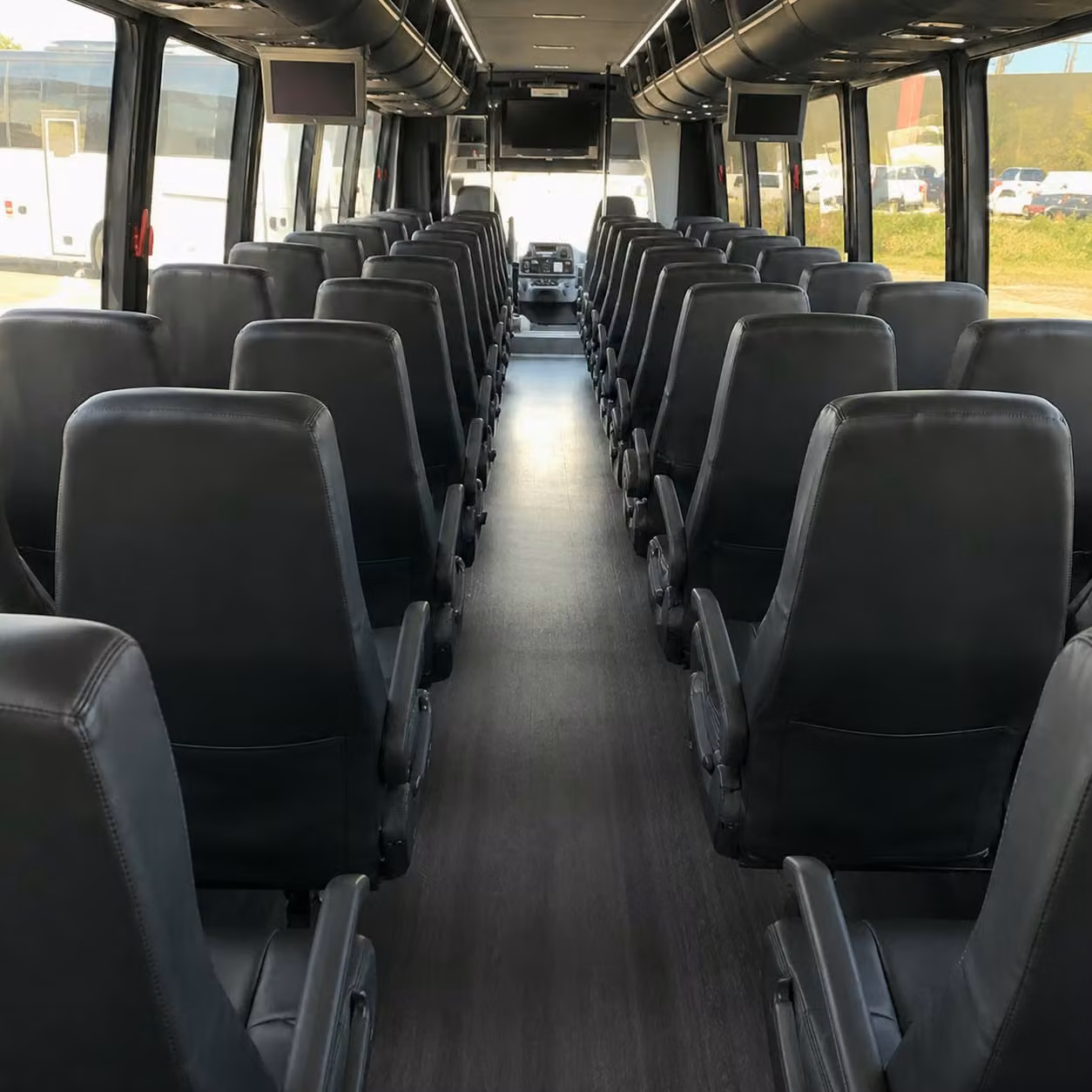30 passenger minibus inside
