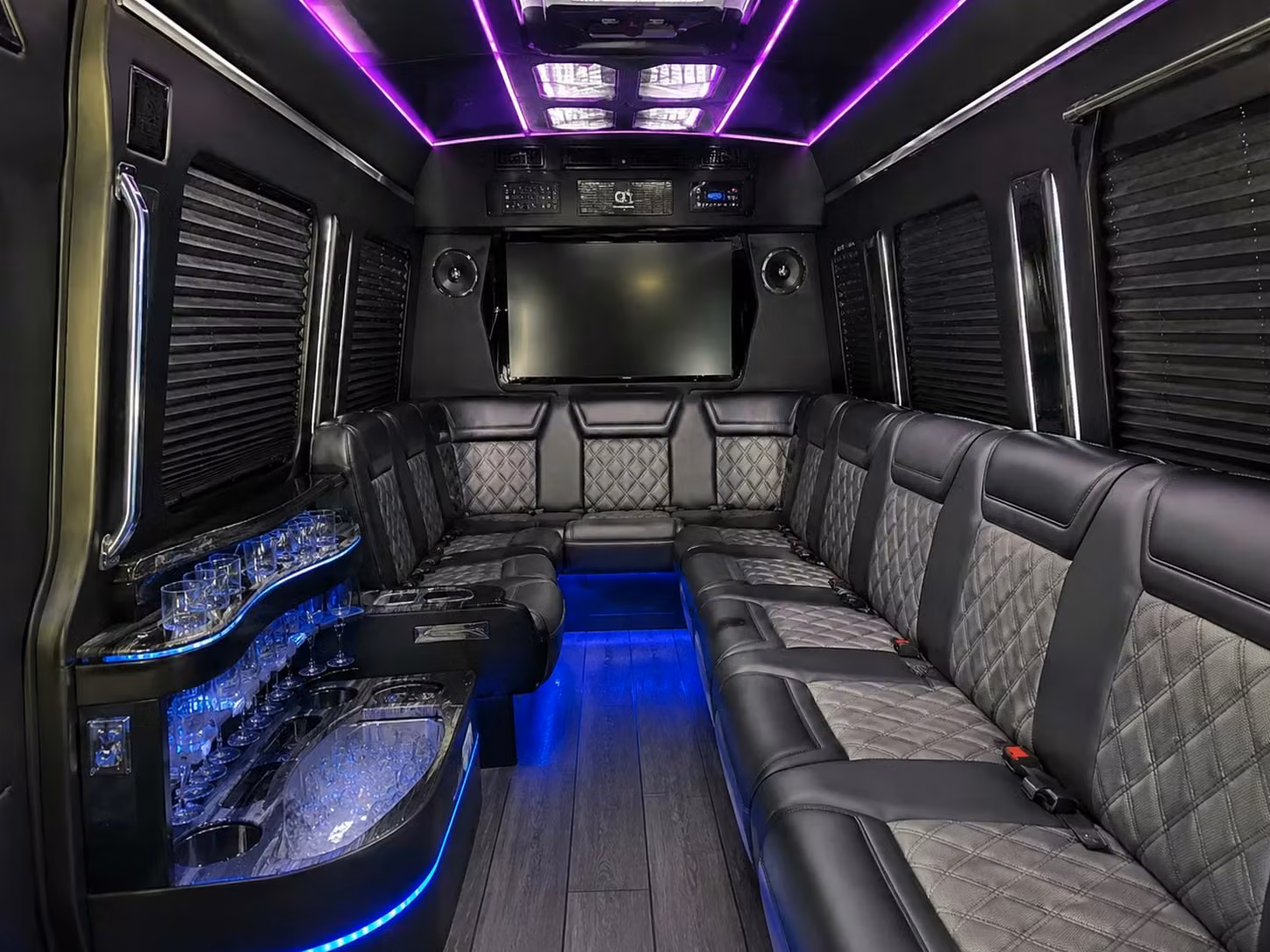 for easy airport transfers book a providence wedding shuttle bus for out of town guests