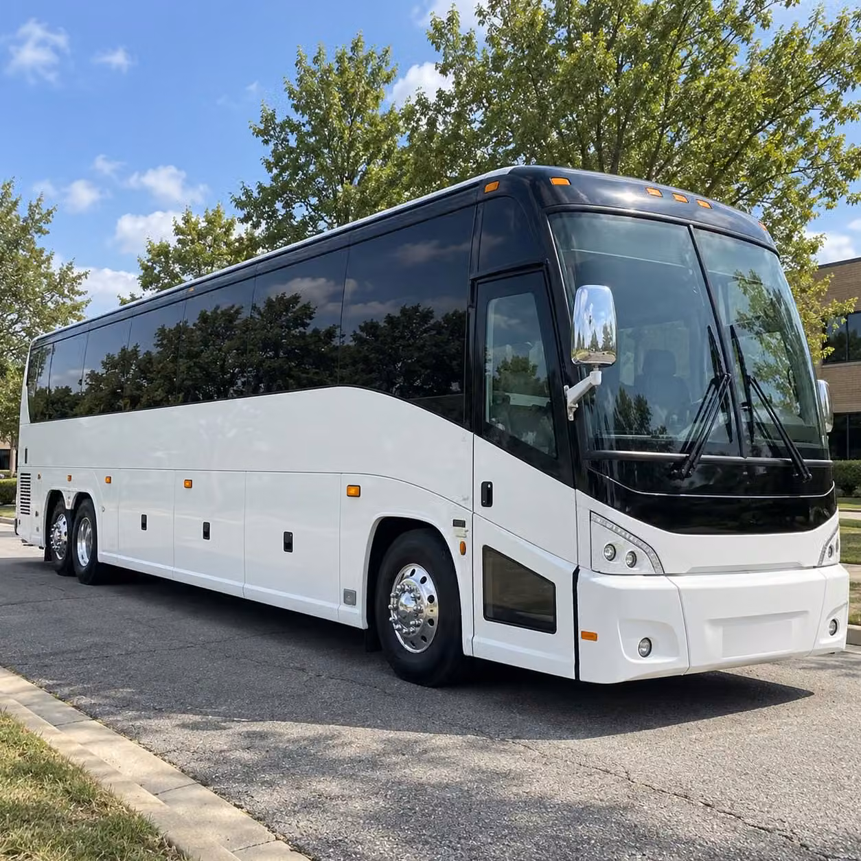 long distance charter bus rentals for providence government and military groups