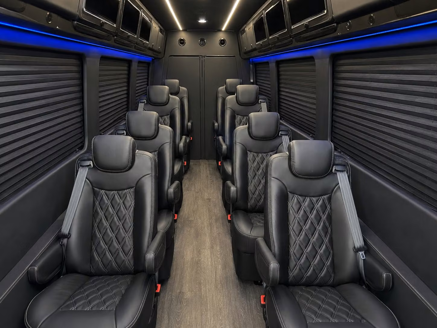 sprinter van with driver interior